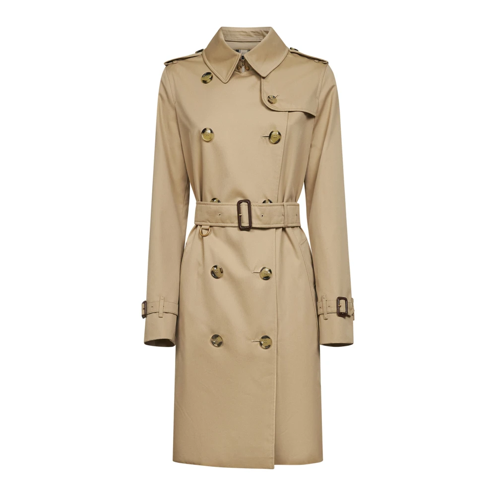 Burberry Women's Beige Kensington Heritage Trench Coat
