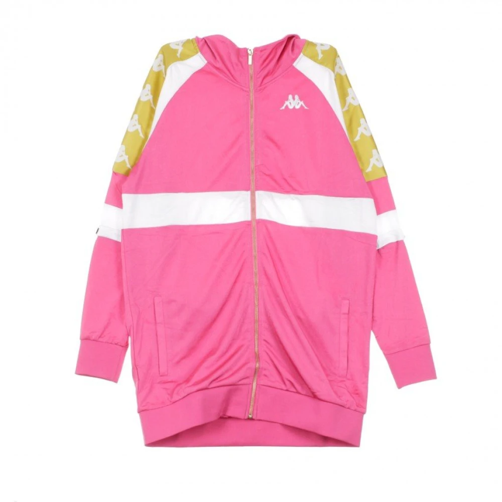 Kappa Women's Pink Zip-Throughs - Zip-Throughs - L - Sweatshirts & Hoodies