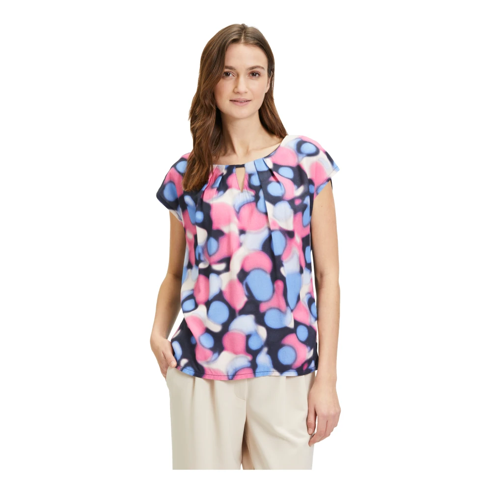 Betty & Co Polkadot Blouse Shirt Multicolor Dames