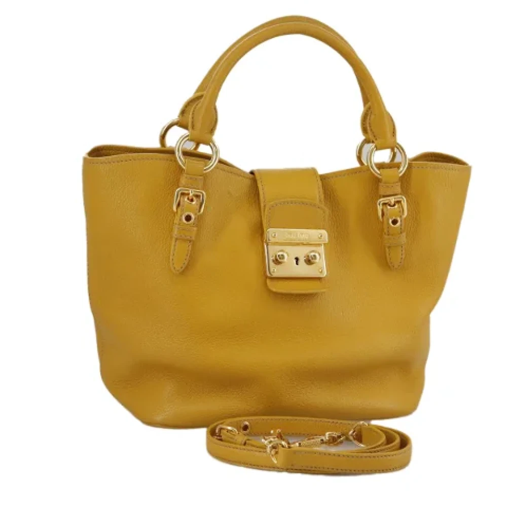 Pre-owned > Pre-owned Bags > Pre-owned Handbags - - Miu Miu Pre-owned - Modalova