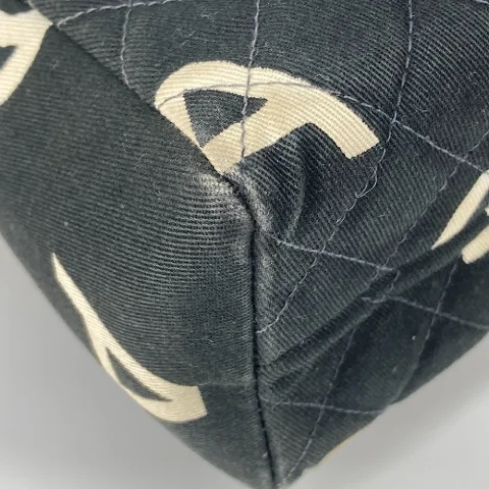Chanel Vintage Pre-owned Fabric chanel-bags Black Dames