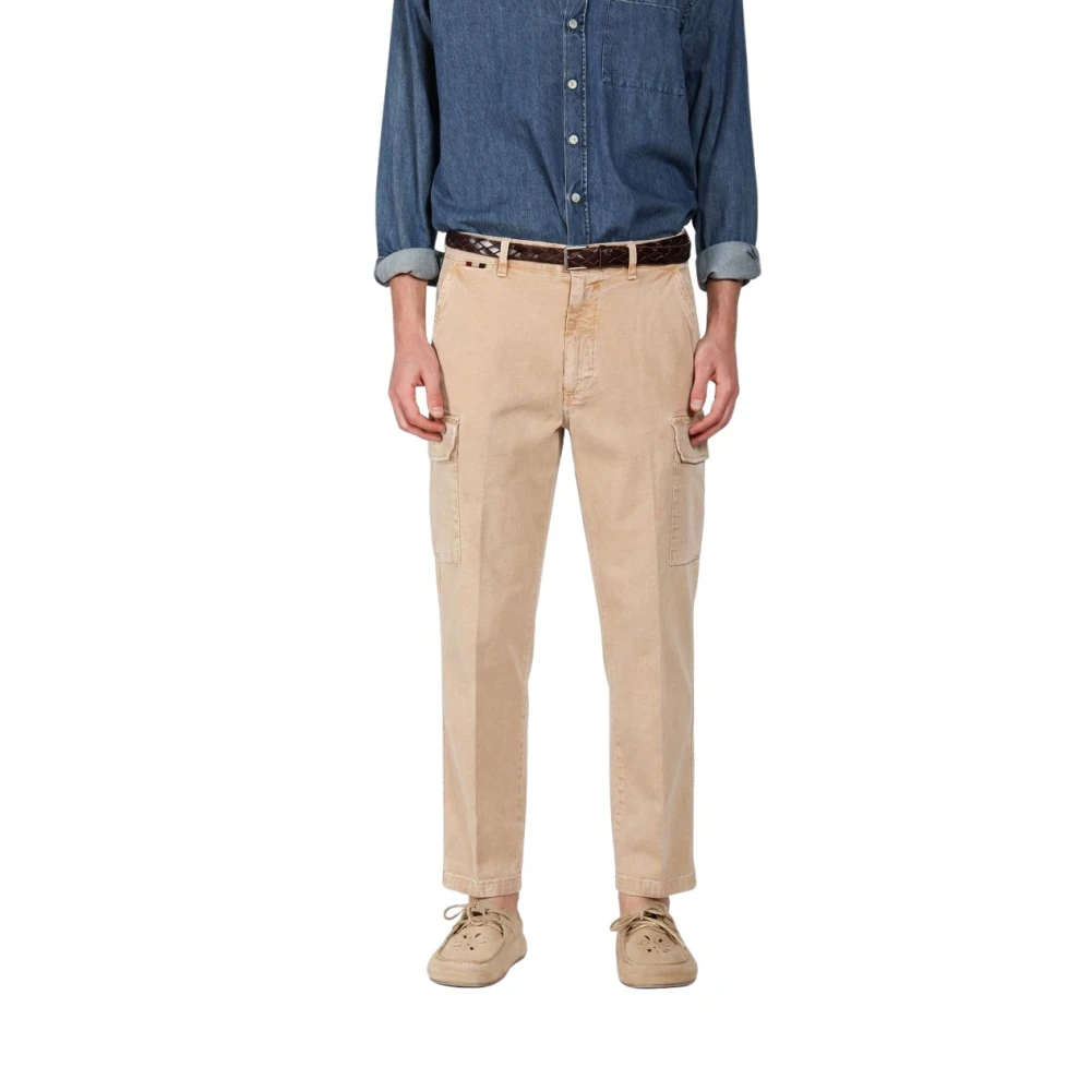 Mason's Hombre Beige Pantalones, Talla: S