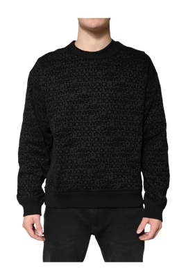 Monogram Crew Neck Sweatshirt Sweater
