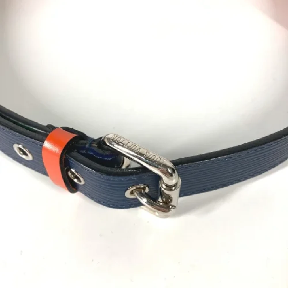 Louis Vuitton Vintage Pre-owned Leather belts Orange Dames