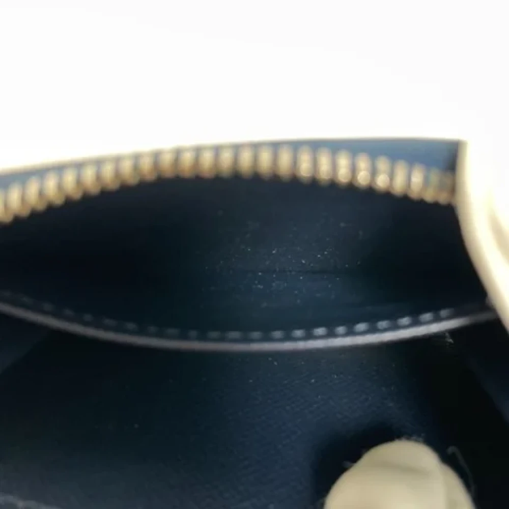 Louis Vuitton Vintage Pre-owned Fabric wallets Blue Dames