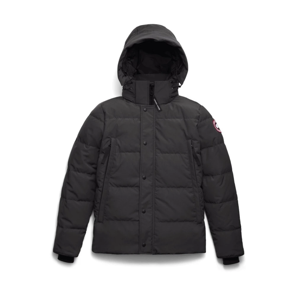 Canada Goose Gray Wyndham Parka In Grey - Male - Winter Jackets - Xs - Jackets