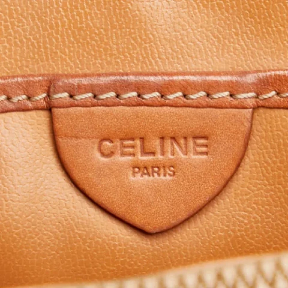 Celine Vintage Pre-owned Leather celine-bags Brown Dames