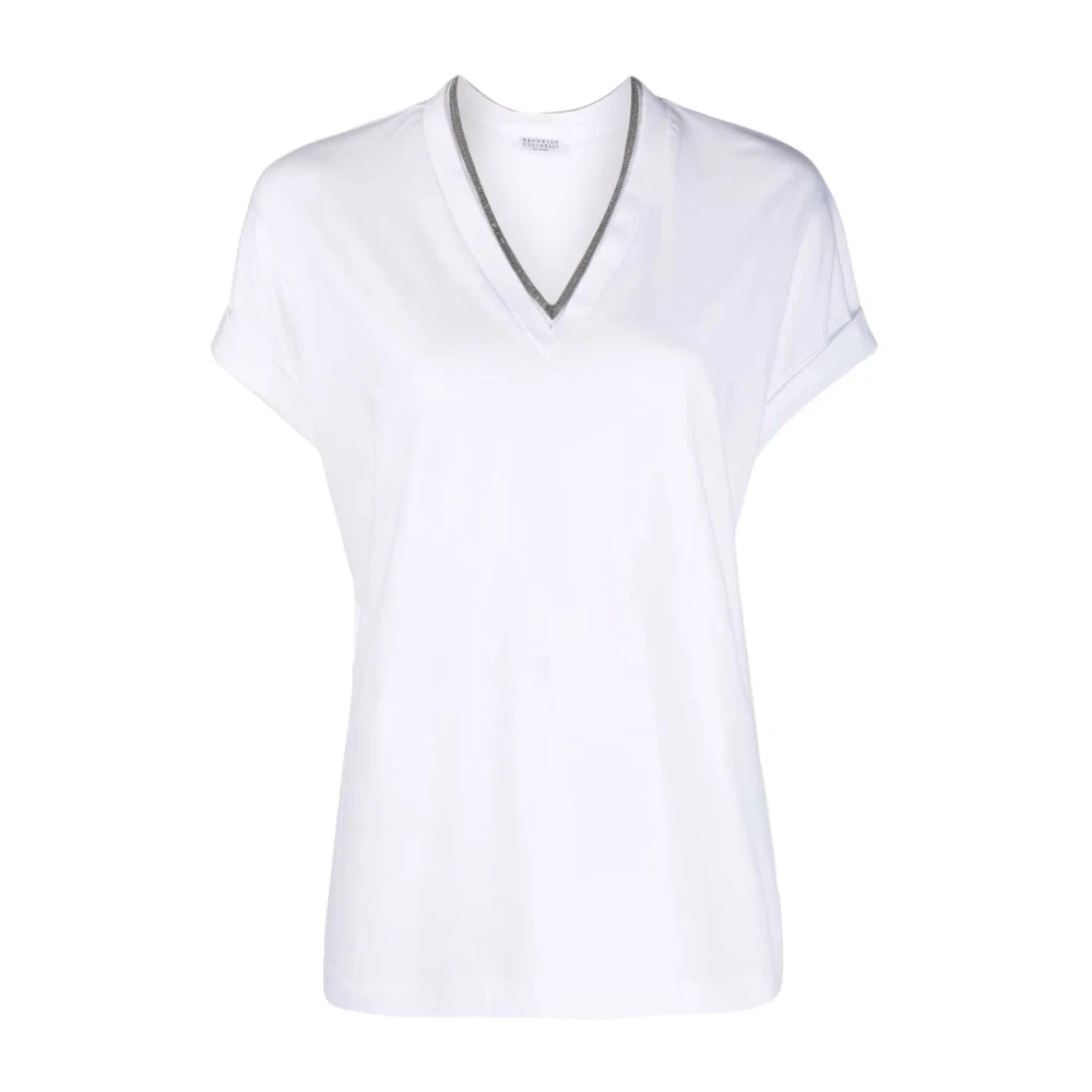 Tops > T-Shirts - - Brunello Cucinelli - Modalova