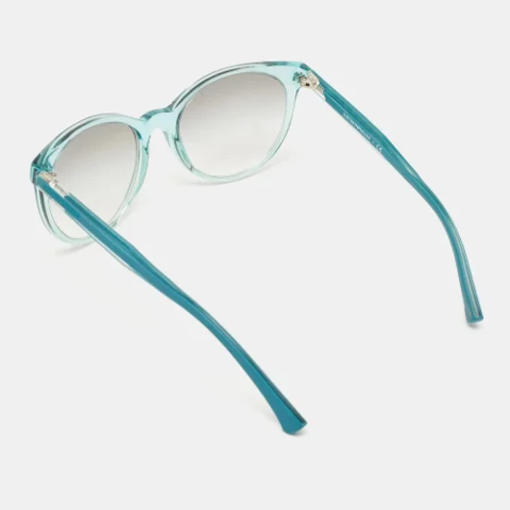 Armani Pre-owned Acetate sunglasses Green Dames