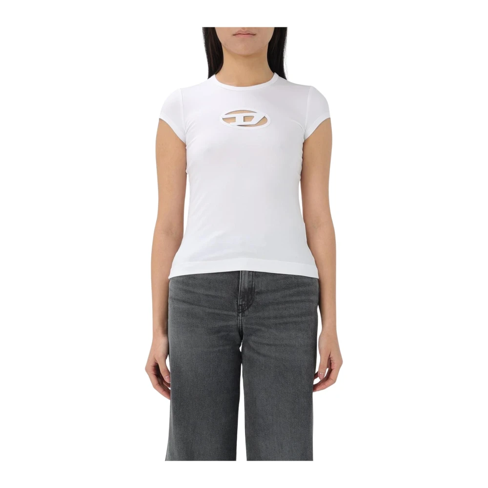 Diesel - Tops > T-Shirts - White - Diesel - Modalova