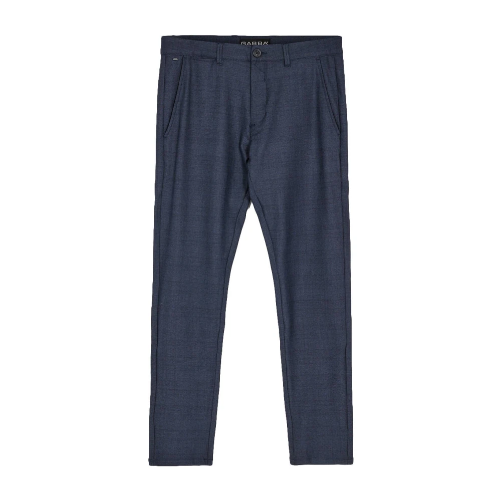 Gabba Chino Broek Paul C Blue Heren