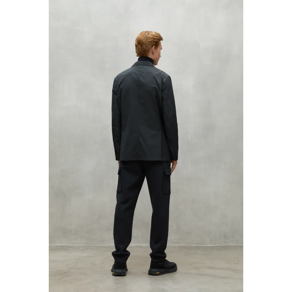 Ecoalf Zwarte Alpen Jas Black Heren