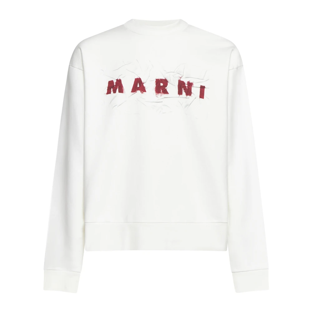 Marni Trendy Sweater Selection White Heren