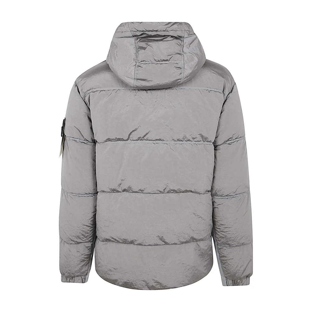 Stone Island Pufferjas voor Mannen Gray Heren