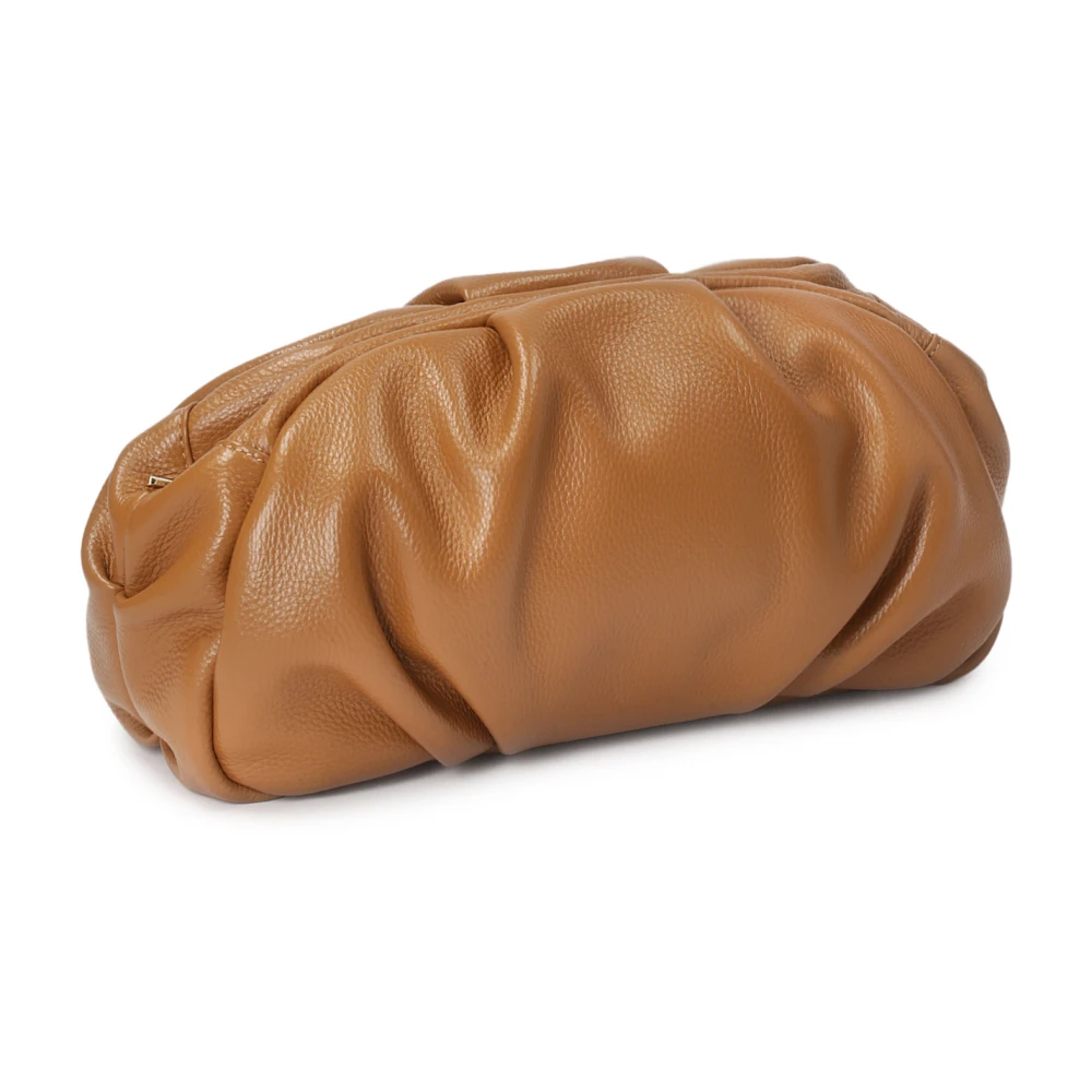 Kazar Leren etui in de vorm van een wolk Brown Dames