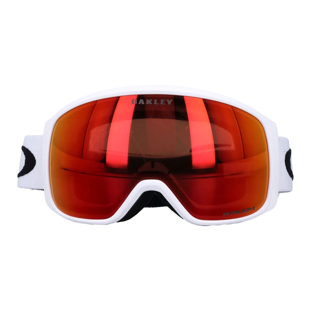 Oakley Flight Tracker Ski Goggles White, Herr