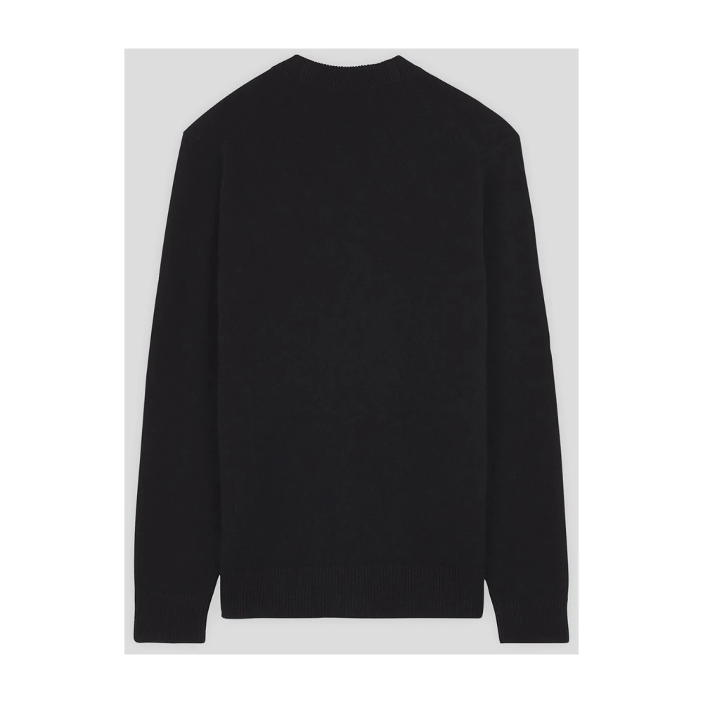 Maison Kitsuné Wol Vos Vest Black Heren