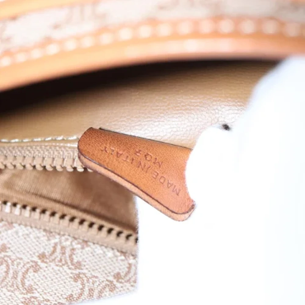 Celine Vintage Pre-owned Canvas celine-bags Beige Dames