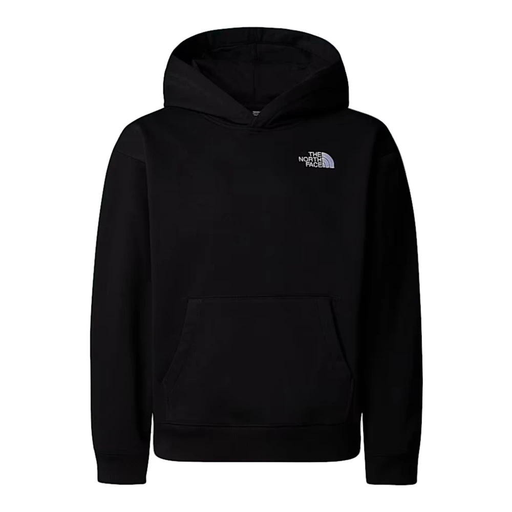 The North Face Unisex Black Essential Oversized Hoodie