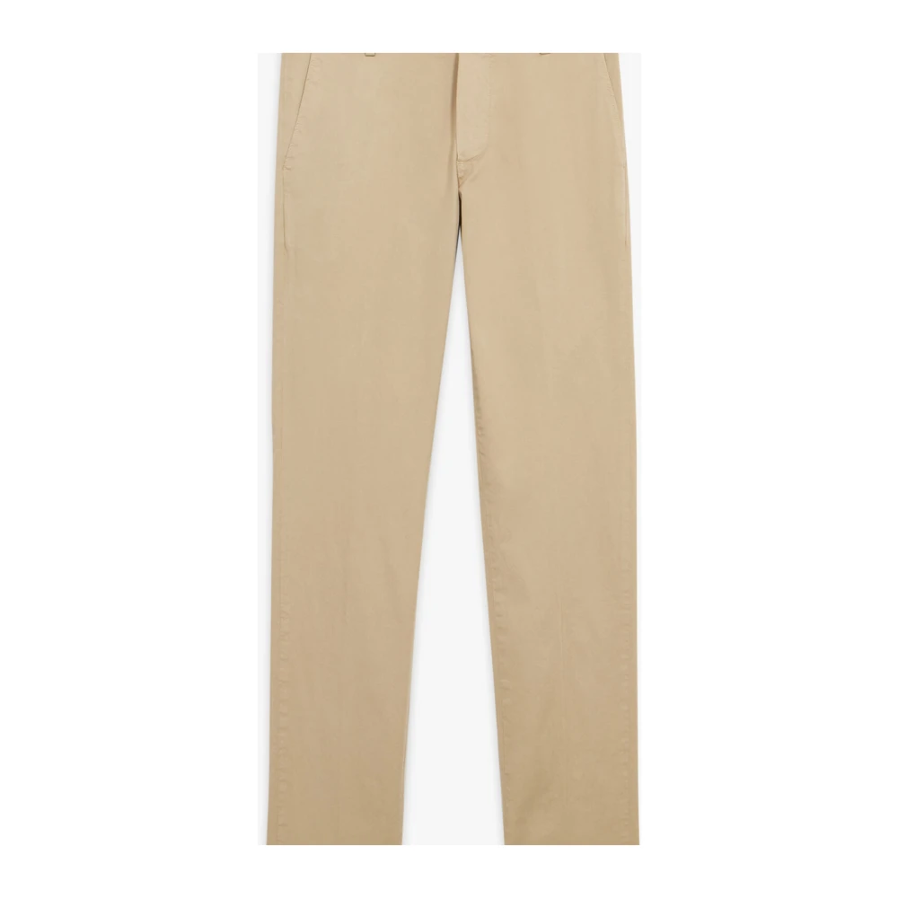 Brooks Brothers Beige Stretch Cotton Chinos Beige Heren