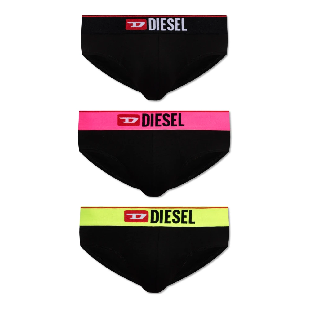Diesel Umbr-Andrethreepack slips 3-pack Multicolor Heren