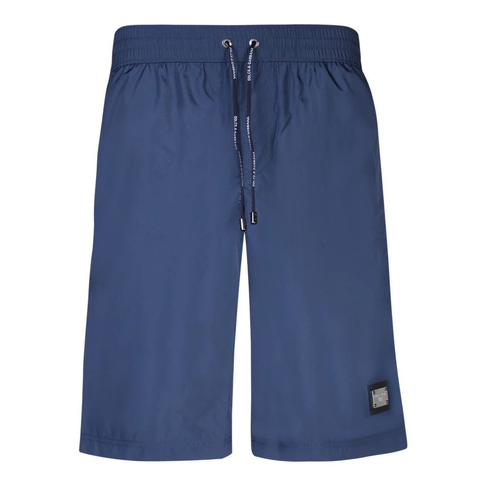 Dolce & Gabbana Men's Blue Swim Shorts - Beachwear - Xl - Swimwear