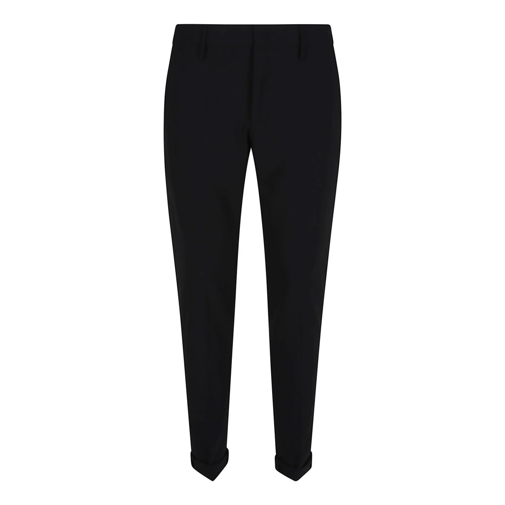 Dondup Zwarte Broek voor Mannen Aw24 Black Heren