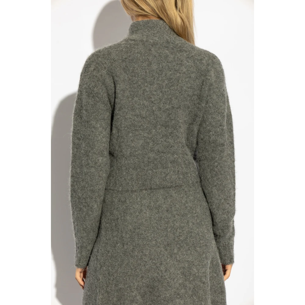 Samsøe Sajeanne Cardigan Gray Dames