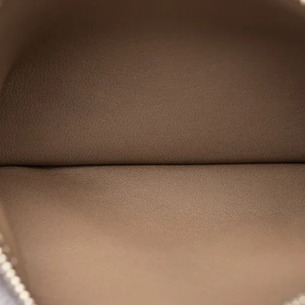 Hermès Vintage Pre-owned Canvas wallets Brown Dames