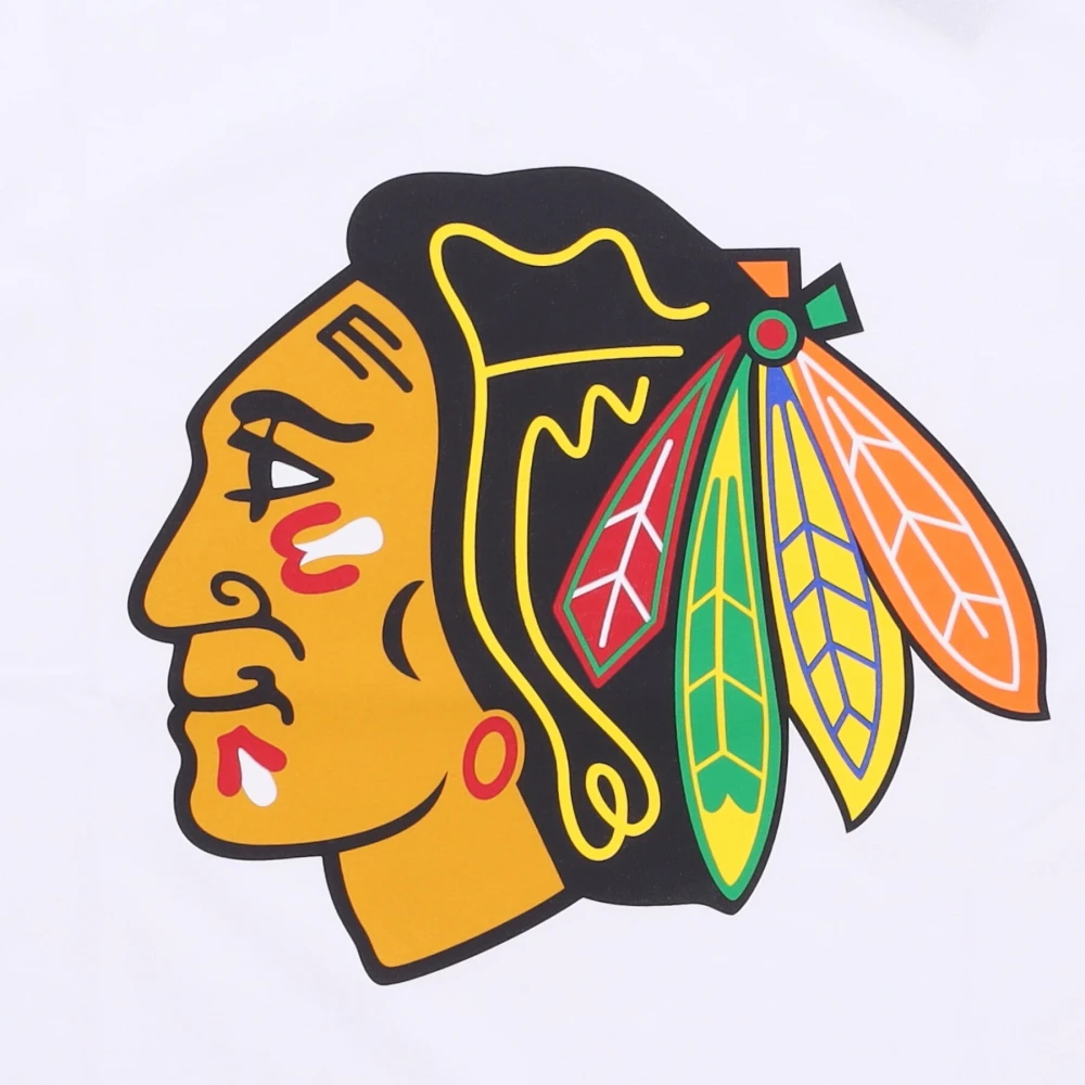 Mitchell & Ness NHL Team Logo Tee Chibla White Heren