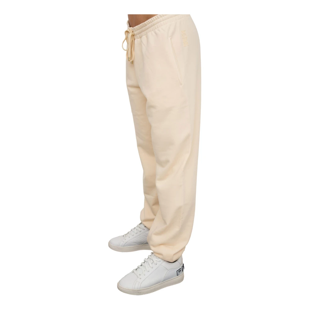 PATRIZIA PEPE Ivoor Broek Elegante Stijl Beige Dames