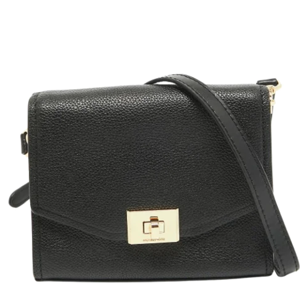 Michael Kors Pre-owned Leather shoulder-bags Black Dames
