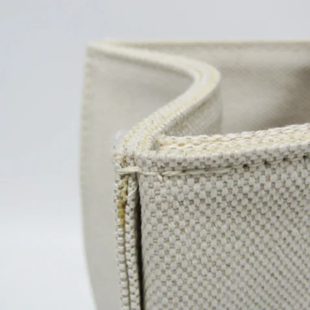 Bottega Veneta Vintage Pre-owned Canvas handbags White Dames