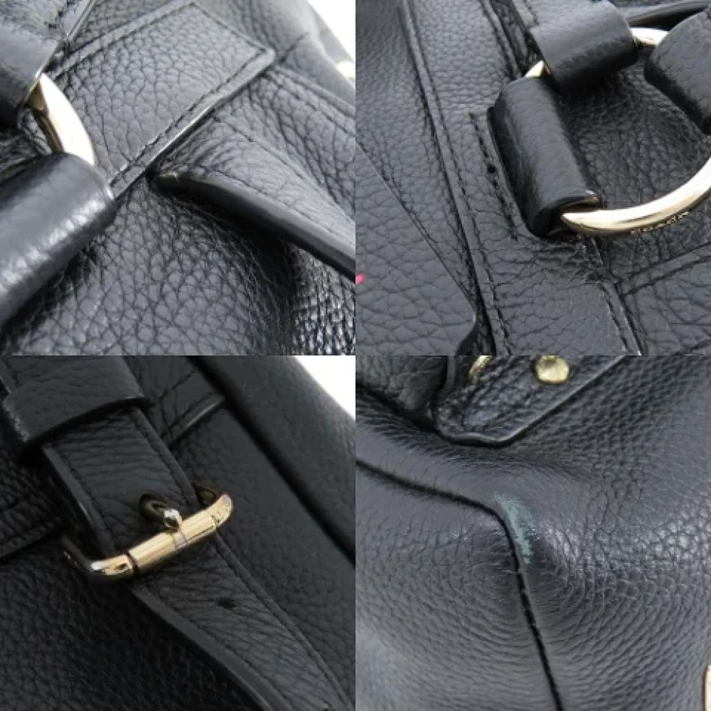 Coach Pre-owned Fabric backpacks Black Dames