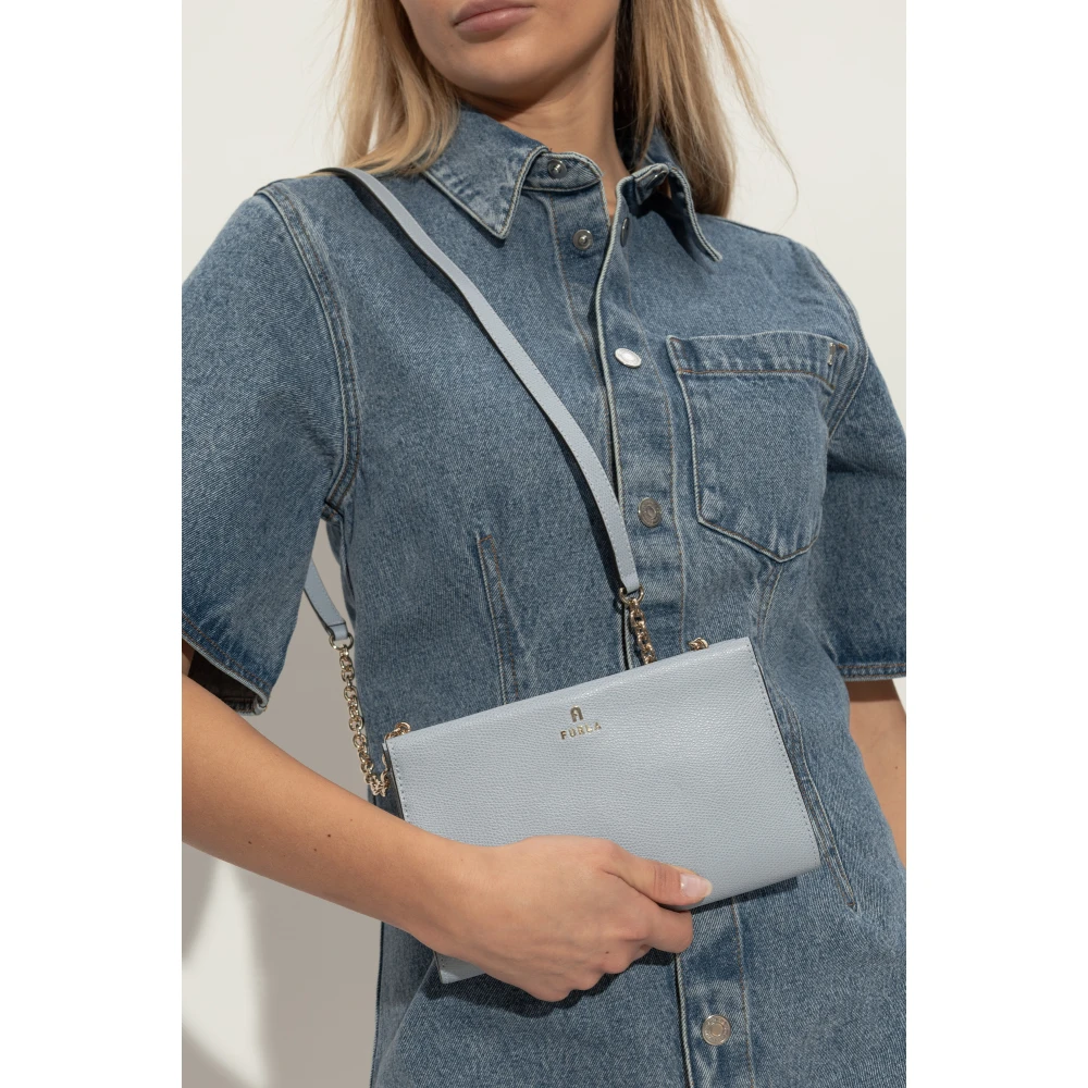 Furla Schoudertas Cameria Mini Blue Dames
