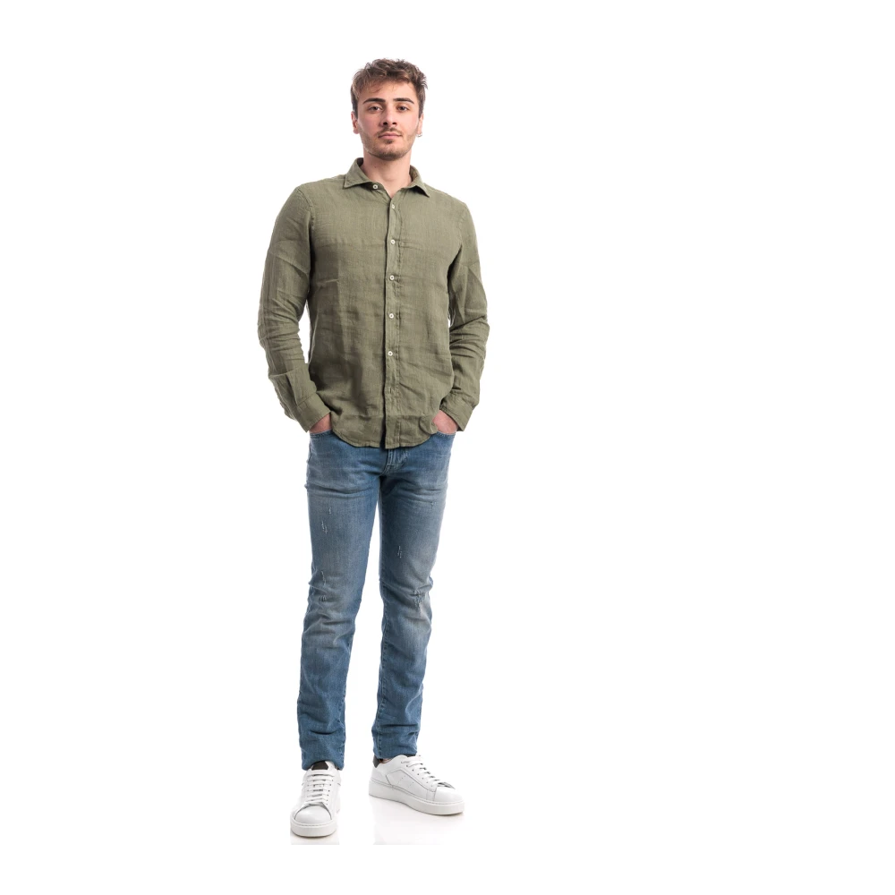 Roy Roger's Riviera Shirt Stijlvol en Trendy Green Heren