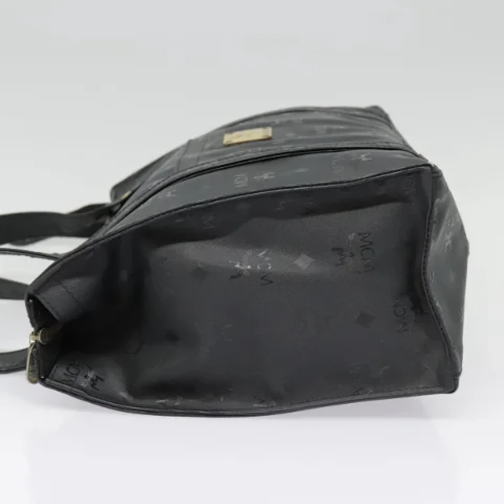MCM Pre-owned Leather handbags Black Dames