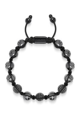 menand-39-s-beaded-bracelet-with-glossy-black-ceramic-andamp-cz-beads