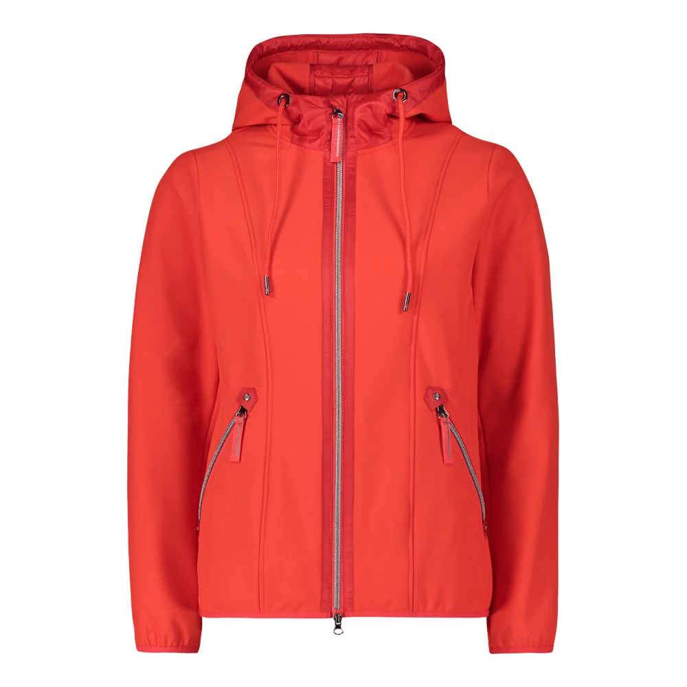 Betty Barclay Hooded outdoorjas Red Dames