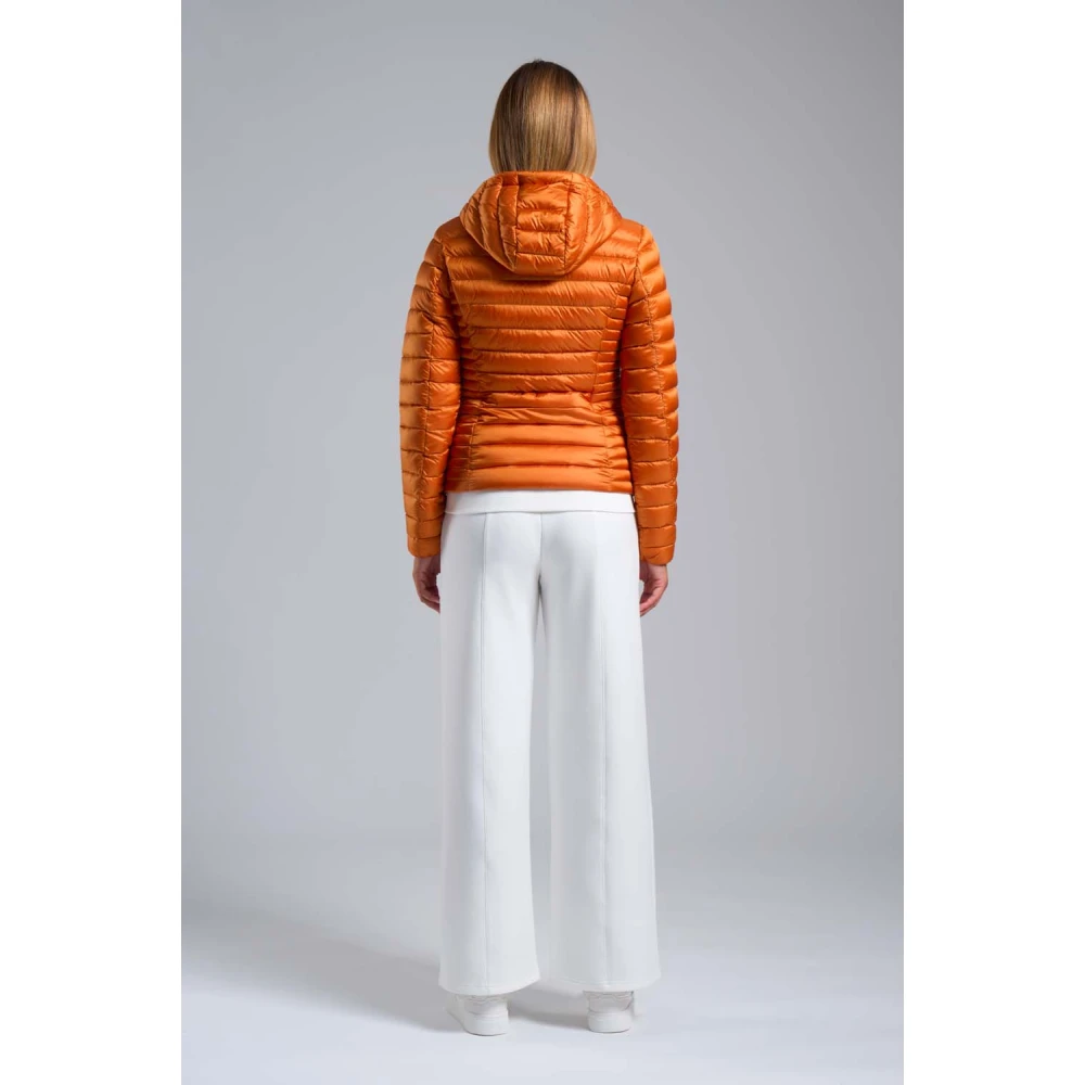 Ciesse Piumini Aghata 100 Gram Kleur Baksteen MET Capuchon Brown Dames