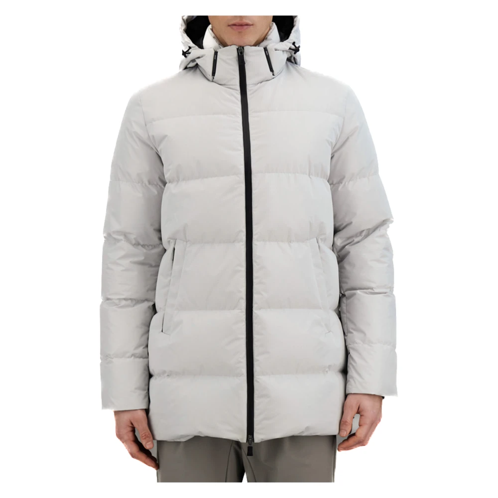 Herno Waterdichte Laminar Grijze Jas Gray Heren