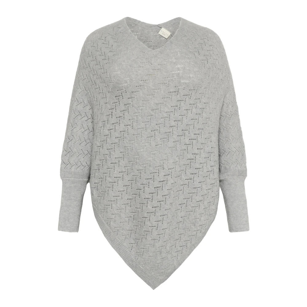 Knitwear > V-neck Knitwear - - Kaffe Curve - Modalova