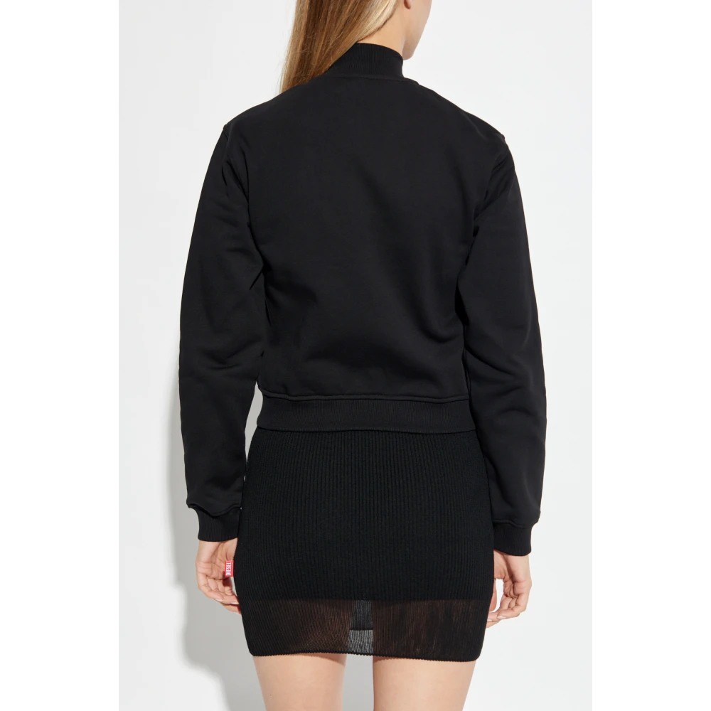 Diesel Sweatshirt F-Flacin Black Dames
