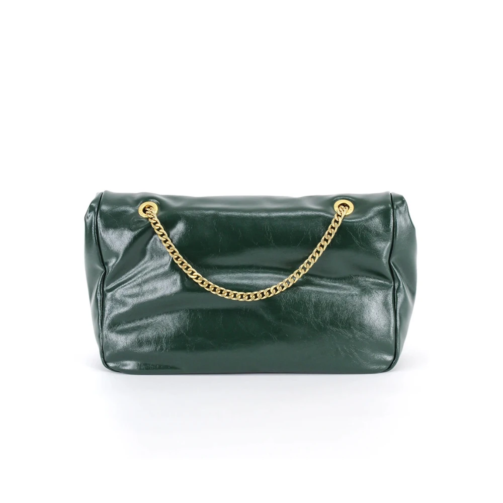 La Carrie Groene Schoudertas voor Vrouwen Green Dames