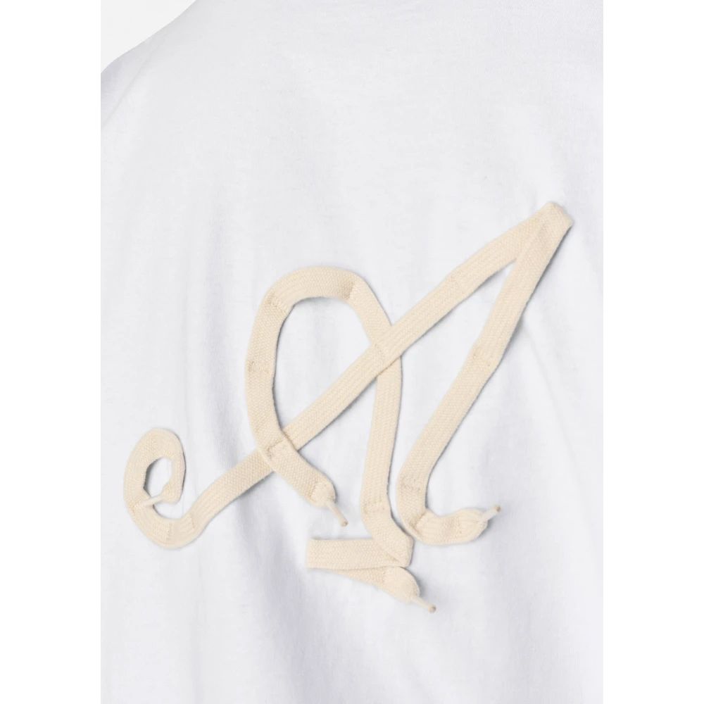 Axel Arigato Geknoopt T-shirt White Heren