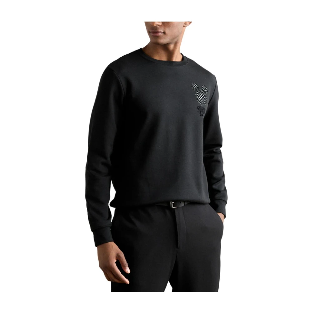 Antony Morato Mickey Mouse Urban Sweatshirt Black Heren