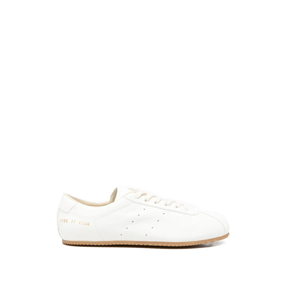 Common Projects Driving Perforated Lace-Up Sneakers Dames Schoenen Wit