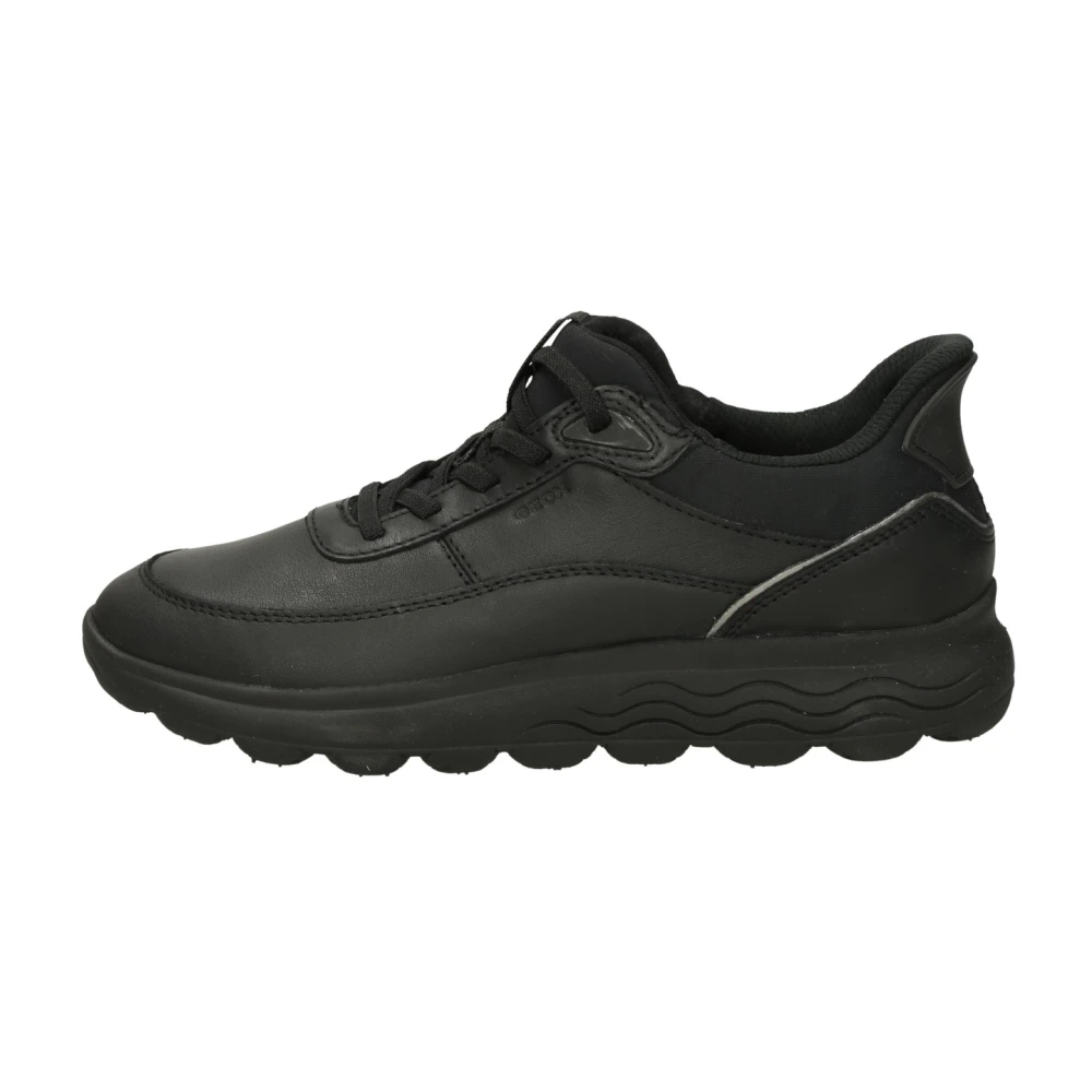 Geox Donna Nero Sneakers Spherica Plus Eur 37 - Immagine 3