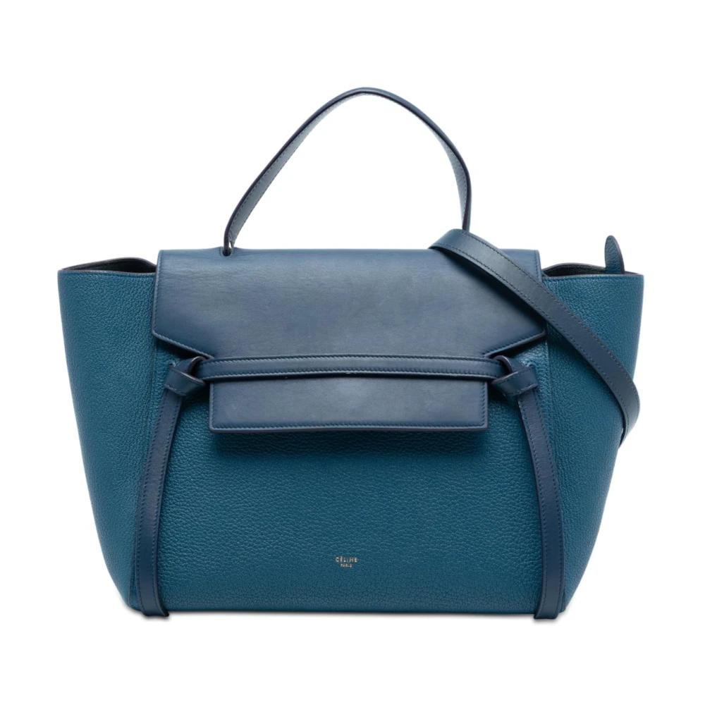 Celine Vintage Donna Blu Pre-Owned, Taglia Unica, Used,