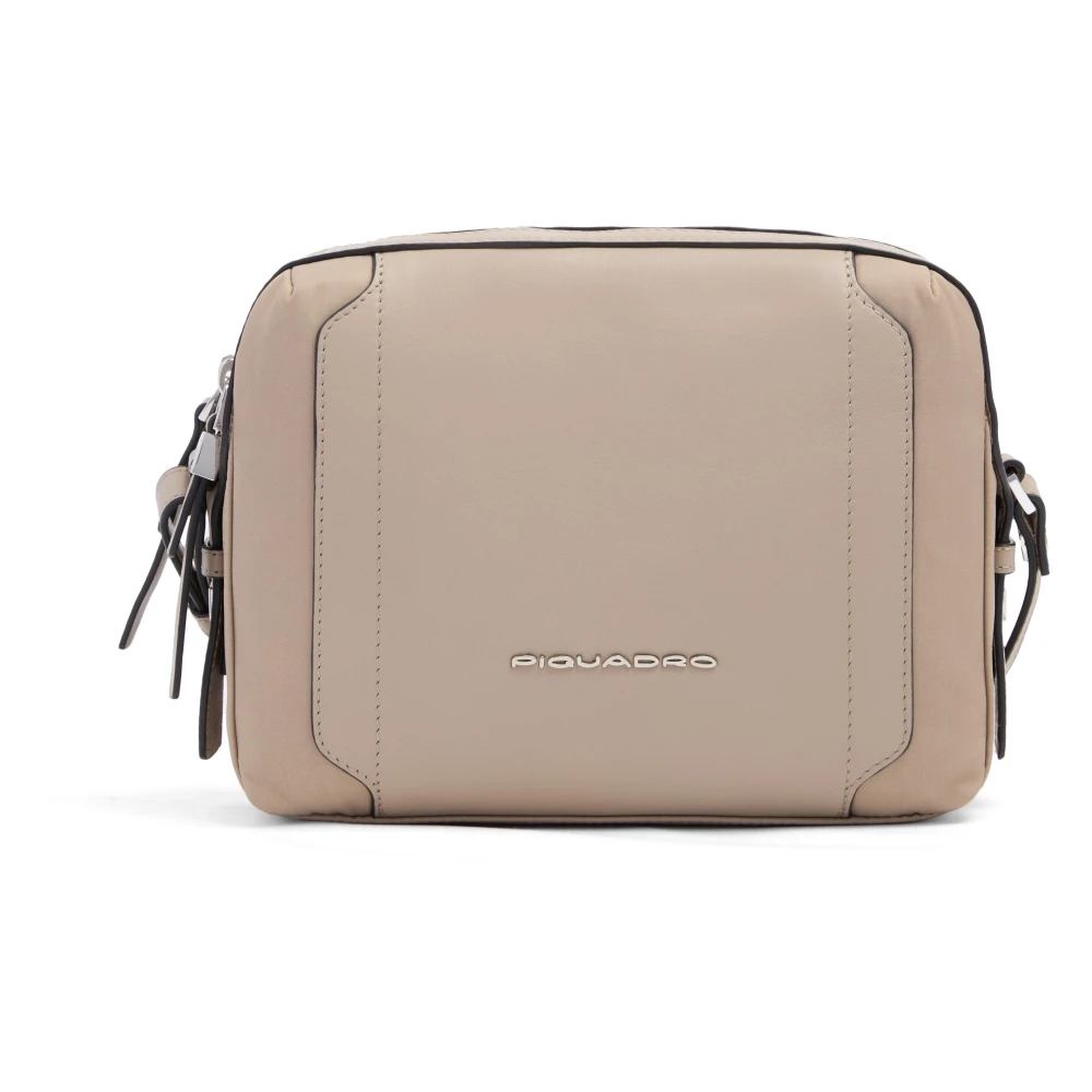 Piquadro Femme Beige Sacs, Taille: One Size Circle Camera Case